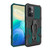 For Xiaomi Redmi Note 12 4G Global Armor Warrior Shockproof PC + TPU Phone Case(Army Green)