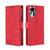 For Infinix Hot 11s NFC Skin Feel Crocodile Magnetic Clasp Leather Phone Case(Red)