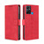 For Infinix Smart 6 Plus Skin Feel Crocodile Magnetic Clasp Leather Phone Case(Red)