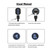 SR-09 Car Neck Pillow Memory Foam Lumbar Support, Style: Massage Lumbar Support (Black)