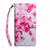 For Xiaomi 13 Lite 3D Painted Pattern Leather Phone Case(Red Flower)