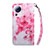 For Xiaomi 13 Lite 3D Painted Pattern Leather Phone Case(Red Flower)