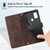 For Samsung Galaxy M30s / M21 Skin-feel Embossed Leather Phone Case(Brown)