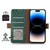 For Google Pixel 8 Pro Ostrich Pattern Genuine Leather RFID Phone Case(Green) For Google Pixel 8 Pro Ostrich Pattern Genuine Leather RFID Phone Case(Green)