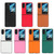 For OPPO Find N2 Flip Plain Skin Litchi Texture Phone Case(White)