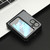 For OPPO Find N2 Flip Sandskin Texture Phone Case(Grey)