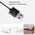 LED Plant Growth Light USB Remote Control Timing Fill Light Three Heads(Red Warm Light)