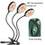 LED Plant Growth Light USB Remote Control Timing Fill Light Three Heads(Red Warm Light)