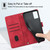 For Samsung Galaxy A51 5G / A51 JP Version Skin-feel Embossed Leather Phone Case(Red)