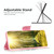 For Nokia C32 Colored Drawing Pattern Leather Phone Case(Tree)
