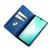 For Infinix Smart 6 Plus Skin Feel Magnetic Horizontal Flip Leather Phone Case(Blue)