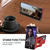 For Samsung Galaxy S22 Ultra 5G Zipper Hardware Card Wallet Phone Case(Red)