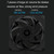 MF14025 4pin High Air Volume Low Noise High Wind Pressure FDB Magnetic Suspension Chassis Fan 2500rpm (Black)