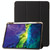 Clear Acrylic Leather Tablet Case For iPad Pro 11 2022/ 2021 / 2020 / 2018/ Air 10.9 2022 / 2020(Black)