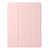 Clear Acrylic Leather Tablet Case For iPad Air 2 / Air / 9.7 2018 / 9.7 2017(Pink)