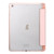 Clear Acrylic Leather Tablet Case For iPad Air 2 / Air / 9.7 2018 / 9.7 2017(Pink)