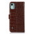 For Nokia C12 4G Crocodile Top Layer Cowhide Leather Phone Case(Brown) For Nokia C12 4G Crocodile Top Layer Cowhide Leather Phone Case(Brown)