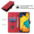 For Samsung Galaxy A30 / A20 / M10s Skin-feel Embossed Leather Phone Case(Red)