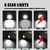 Mini Keychain COB Flashlight USB Rechargeable Magnetic Work Light For Outdoor Camping(Black)