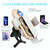 For Samsung Galaxy Z Flip4 / 3 C38 Fan Cooling Dual Coil Car Phone Holder Wireless Charger
