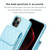 For iPhone 13 Pro Vertical Wallet Rhombic Leather Phone Case(Blue)