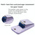 For iPhone 13 Vertical Wallet Rhombic Leather Phone Case(Purple)