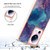 For Xiaomi 13 Lite 5G Electroplating Marble Dual-side IMD Phone Case(Purple 016)