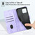 For Samsung Galaxy A03 166mm EU Version Skin-feel Embossed Leather Phone Case(Light Purple)