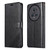 For Honor Magic5 Pro AZNS Sheepskin Texture Flip Leather Phone Case(Black) For Honor Magic5 Pro AZNS Sheepskin Texture Flip Leather Phone Case(Black)