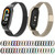 For Xiaomi Mi Band 8 Integrated Metal Case + Milanese Magnetic Watch Band(Rose Pink)