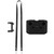 PULUZ Shockproof Anti-scratch Silicone Case with Neck Strap For DJI Mini 3 / 3 Pro / Mavic 3 / Air 2S / Mini 2 Remote Control (Black)