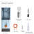 Q6S 10-in-1 Bluetooth Headphone Cleaning Pen Mobile Computer Keyboard Screen Digital Camera Cleaning Kit(Blue)