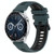 For Huawei Watch GT3 42mm 20mm Sports Two-Color Silicone Watch Band(Olive Green+Black)