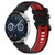 For Huawei Watch GT3 46mm 22mm Sports Two-Color Silicone Watch Band(Black+Red)