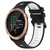 For Garmin Forerunner 645 20mm Sports Two-Color Silicone Watch Band(Black+White)