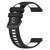 For Garmin Forerunner 645 20mm Sports Two-Color Silicone Watch Band(Black+White)