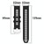 For Huawei Watch 3 Pro New 22mm Sports Two-Color Steel Buckle Silicone Watch Band(Black+Lime Green)
