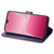 For Xiaomi 13 Lite Four-leaf Clasp Embossed Buckle Leather Phone Case(Purple)