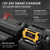 FOXSUR 12V / 24V / 10A Car / Motorcycle Battery Smart Repair Lead-acid Battery Charger(AU Plug Yellow)