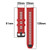 For Samsung Galaxy Watch Active2 40mm 20mm Sports Two-Color Silicone Watch Band(Black+White)