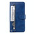 For Honor Magic5 Pro Calf Texture Zipper Leather Phone Case(Blue)