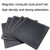 10pcs 12cm With Magnetic Suction PVC Cooling Fan Dust Net Desktop Computer Industrial Fan Filter Cover