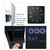 10pcs 12x24cm With Magnetic Suction PVC Cooling Fan Dust Net Desktop Computer Industrial Fan Filter Cover