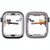 For Apple Watch Series 7 41mm Middle Frame Bezel Plate with Loudspeaker / Power / Rotating Shaft Flex Cable