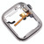 For Apple Watch Series 7 41mm Middle Frame Bezel Plate with Loudspeaker / Power / Rotating Shaft Flex Cable