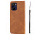 For Realme 10 4G Fantasy Skin-feel Calfskin Texture Leather Phone Case(Brown)