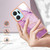 For Honor X7a Electroplating Marble Dual-side IMD Phone Case(Purple 001) For Honor X7a Electroplating Marble Dual-side IMD Phone Case(Purple 001)
