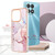 For Honor X8a Electroplating Marble Dual-side IMD Phone Case(Rose Gold 005) For Honor X8a Electroplating Marble Dual-side IMD Phone Case(Rose Gold 005)
