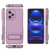 For Xiaomi Redmi Note 12 Pro 5G Global Wavy Texture TPU Phone Case with Lens Film(Purple)