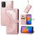 For TCL 403 Mandala Flower Embossed Leather Phone Case(Rose Gold)